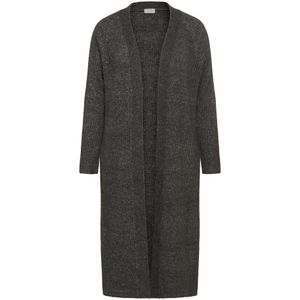 KAFFE CURVE Gebreid vest 'Rinye'  antraciet