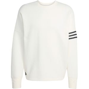 adidas - Neuclassics Long Sleeve Oversized Crew - Sweater - Grijs - Katoen/Polyester
