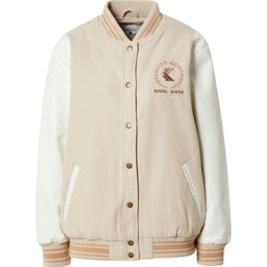 Karl Kani Tussenjas  beige / wit