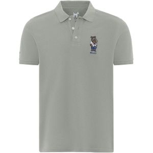 Williot Shirt  bruin / kaki / wit