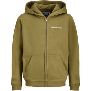Jack & Jones Junior Sweatvest 'Norrebro'  olijfgroen