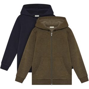 MINYMO Sweatvest ' MISweat Jacket '  olijfgroen