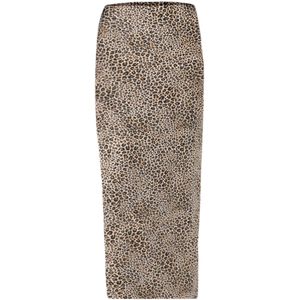 No Matter What Rok  beige / karamel / zwart