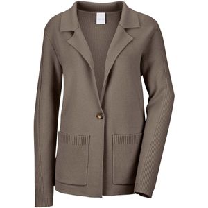 MADELEINE Gebreid vest  bruin