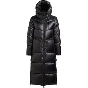 khujo Wintermantel 'Tonia'  zwart