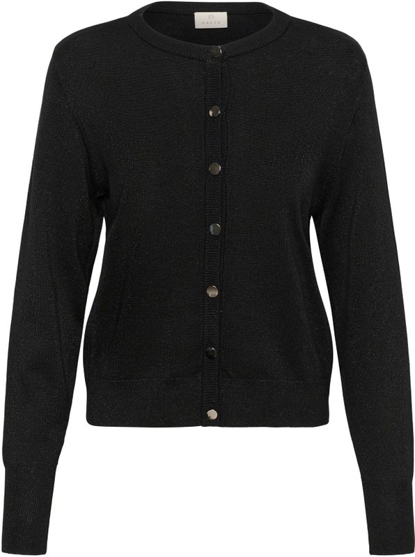 Kaffe - KARegina - Gebreid Vest - Zwart