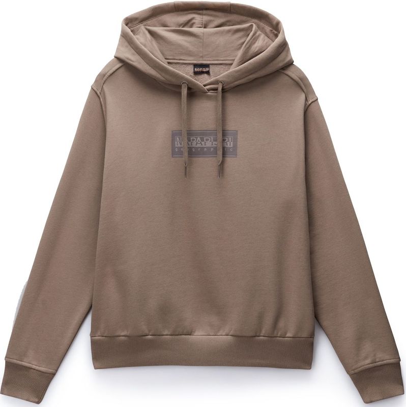 Napapijri - B-Box Logo - Hoodie - Grijs - Dames