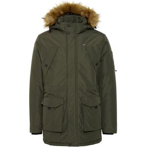 FQ1924 Winterjas 'AEGIR'  donkergroen