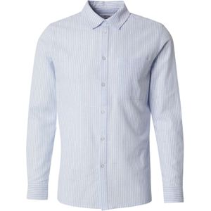 DAN FOX APPAREL Overhemd 'Quirin'  lichtblauw / wit