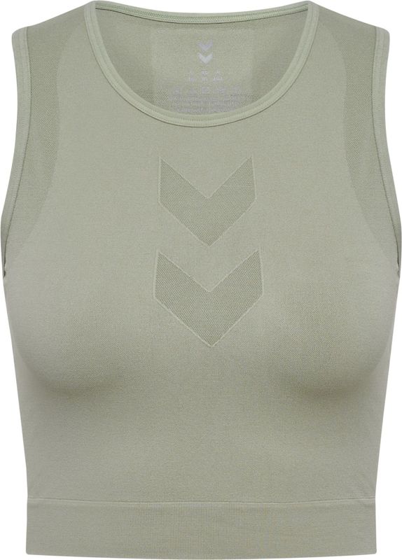 Hummel - Hiit - Sporttop - Olijfgroen - Bustier
