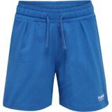 Hummel - Broek - Blauw - Katoen - Knielengte - Regular Fit