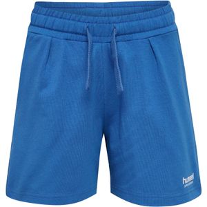 Hummel - Broek - Blauw - Katoen - Knielengte - Regular Fit