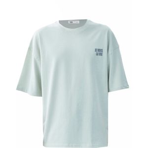 VAMOS CLO Shirt  grijs / mintgroen / zwart