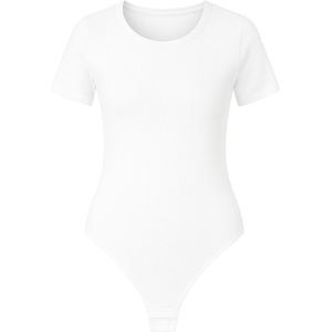 fashionshowcase Shirt body 'BODYBASE'  wit