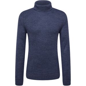 BLEND Trui  blauw gemêleerd