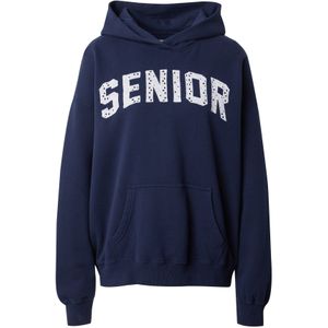 HOLLISTER Sweatshirt  donkerblauw / wit