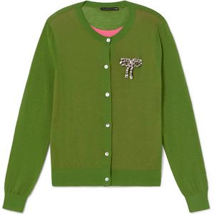 Lola Casademunt Gebreid vest  groen