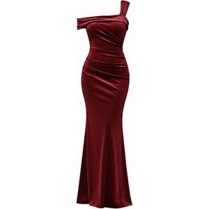 GODDIVA Avondjurk  donkerrood