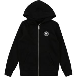 CONVERSE Sweatvest  zwart / wit