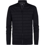 Petrol Industries Gebreid vest  zwart