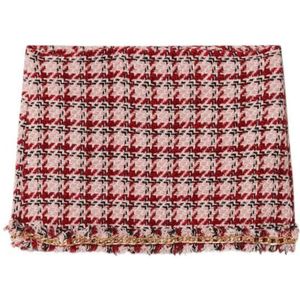 MANGO Rok 'Jules'  goud / rosa / bloedrood / zwart