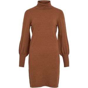 VILA Gebreide jurk 'VIKERRY'  ombergrijs