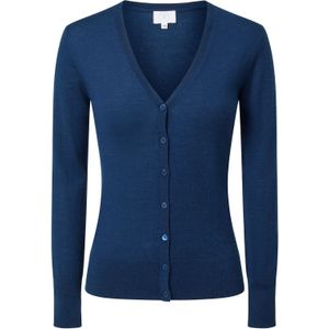 CASH-MERE.CH Gebreid vest  marine