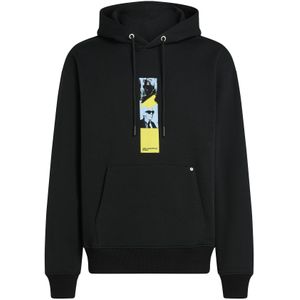 KARL LAGERFELD - Sweatshirt - Lichtblauw - Met Capuchon - Normale Pasvorm