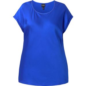 Ulla Popken Blouse  kobaltblauw