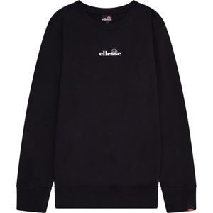 Ellesse - Sweatshirt - Zwart - 70% Katoen - Ronde Hals - Lange Mouwen