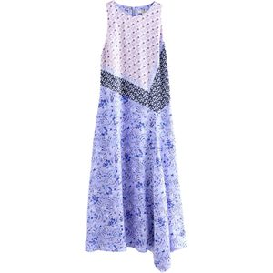 Cath Kidston Jurk  donkerblauw / pastellila / lichtlila / wit