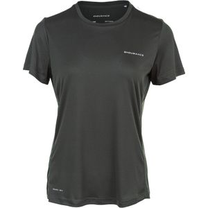 ENDURANCE Functioneel shirt 'Milly'  donkergroen / wit
