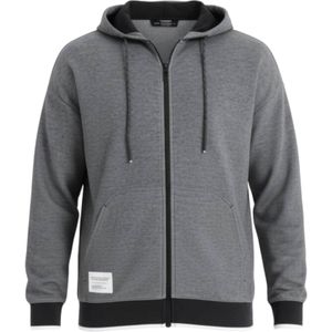 Ombre Sweatvest 'OM-SSZP-0191'  zwart