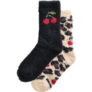 Next Sokken  lichtbeige / bruin / rood / zwart