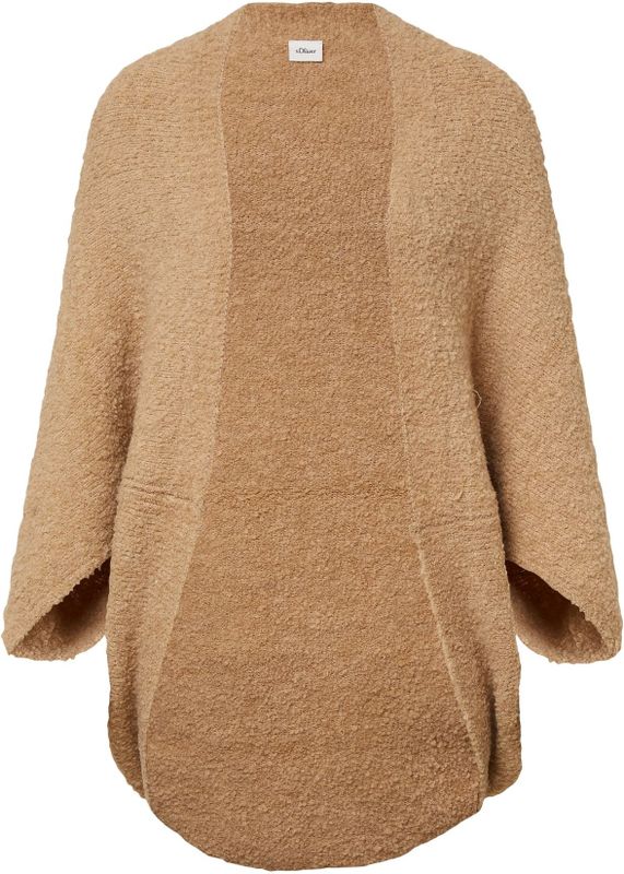 s.Oliver Gebreid vest  mokka