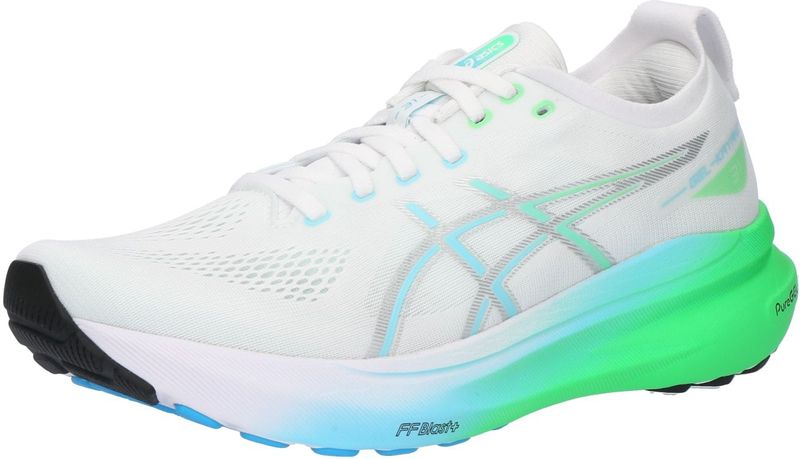 ASICS - Gel Kayano 31 - Loopschoenen - Wit Blauw Groen - Heren