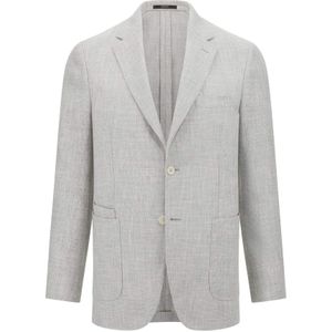 Boggi Milano Business-colbert  grijs gemêleerd