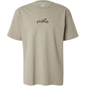 Nike - Sportswear Shirt 'ESS' - Olijfgroen/Zwart - T-shirt