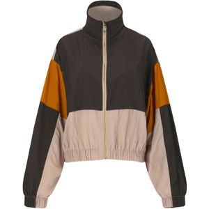 Athlecia Sportjas 'Tharbia'  beige / donkerbruin / donkeroranje