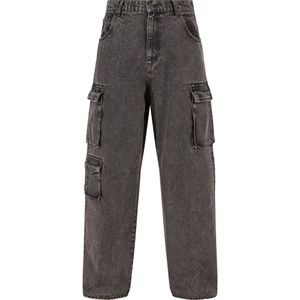 Karl Kani Cargobroek  grey denim