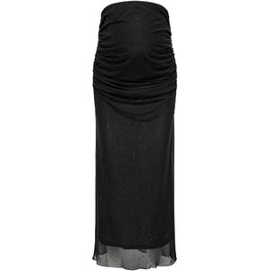 Only Maternity Rok 'OLMLOURA'  zwart