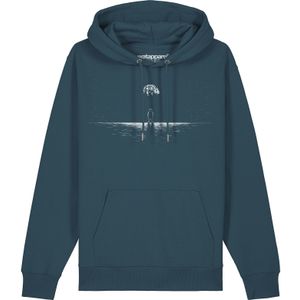 Watapparel Sweatshirt ' Lost in space '  petrol / wit