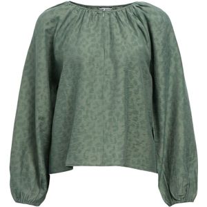 OBJECT Blouse 'OBJTrue'  groen / donkergroen