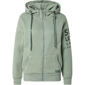 Sublevel - ASIDA - Sweatvest - Groen - Met Capuchon