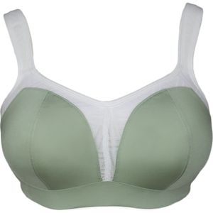 SugarShape Sport bh 'Motivation'  lichtgroen / wit