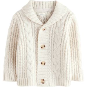 Next Gebreid vest  crème