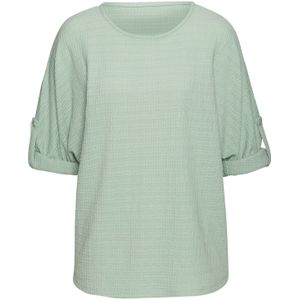 Thermoshirt - Jadegroen - Kreukvrije Crêpe-kwaliteit - Casual Pasvorm