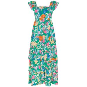 FELIPA Zomerjurk  groen / gemengde kleuren