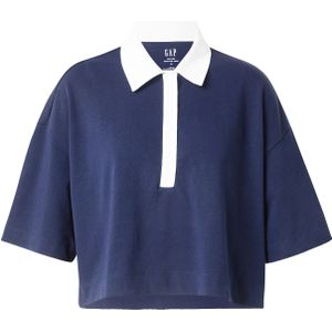 GAP Shirt  navy / wit