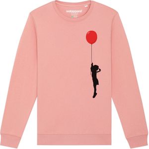 Watapparel Sweatshirt  rosa / bloedrood / zwart